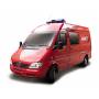 Bburago -Automezzo Iveco Margirus / renault Premium - Automotrice Iveco Renault