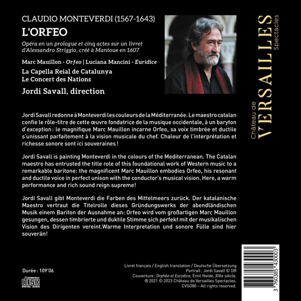 L\'Orfeo (2CD) 1