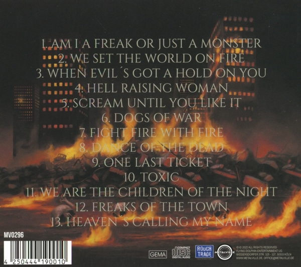 We Set The World On Fire (CD Digipak) 1