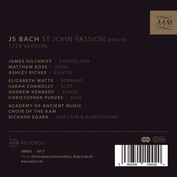 Johannes-Passion 1
