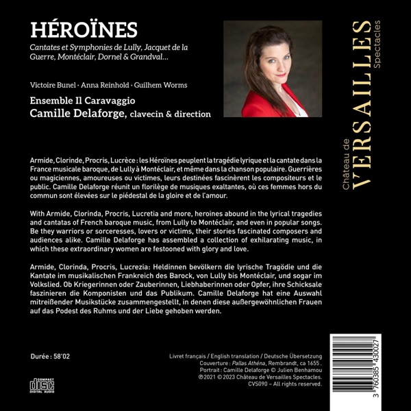 Héroines-Franz.Kantaten des Barock 1