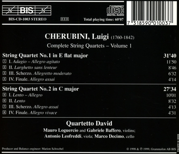 Streichquartette Vol.1 1