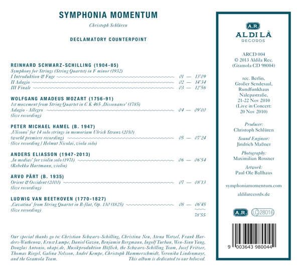 Declamatory Counterpoint 1
