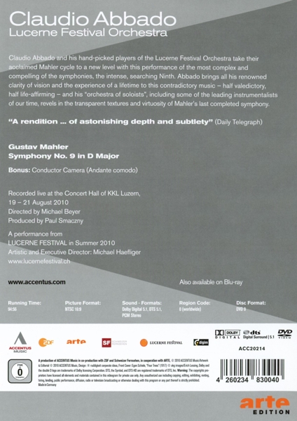 Abbado/ Lucerne Festival Orchestra 1