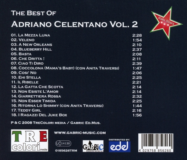 The Best Of Adriano Celentano Vol. 2 1