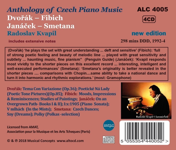 Anthology of Czech Piano Music 1