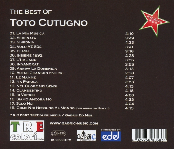 The Best Of Toto Cutugno 1
