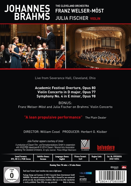 Julia Fischer / Franz Welser-Möst / Cleveland Orch. 1