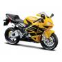 Maisto - Ducati Scrambler In Yellow / Black 1:18 Scale From Maisto