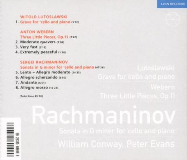 Rachmaninov/ Lutoslawski/ Webern 1