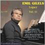 Emil Gilels / Eugen Jochum / Ormandy / Eugene - Emil Gilels Legacy,Vol.11
