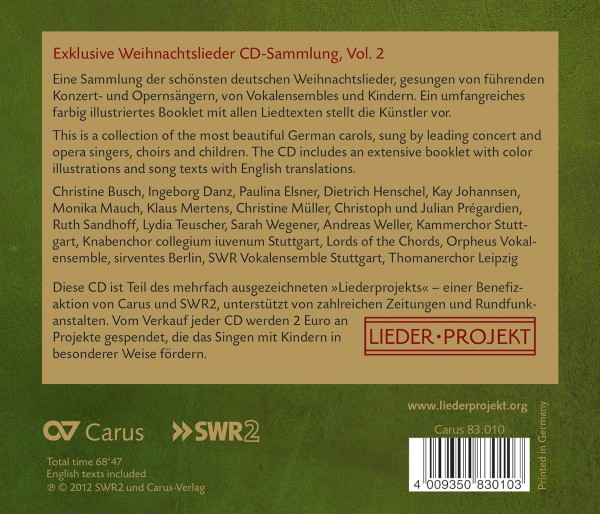 Weihnachtslieder Vol. 2 1