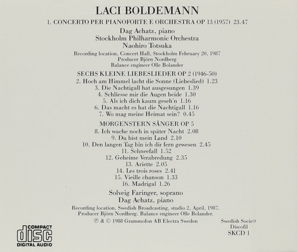 Klavierkonz./ 6 kl.Liebeslieder/ Morgenstern Sanger 1
