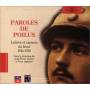 Paroles De Poilus: Lettres Et Carnets 14-18 / Var - Paroles De Poilus: Lettres Et Carnets 14-18 / Var