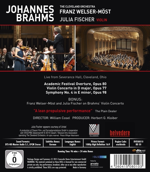Julia Fischer / Franz Welser-Möst / Cleveland Orch. 1