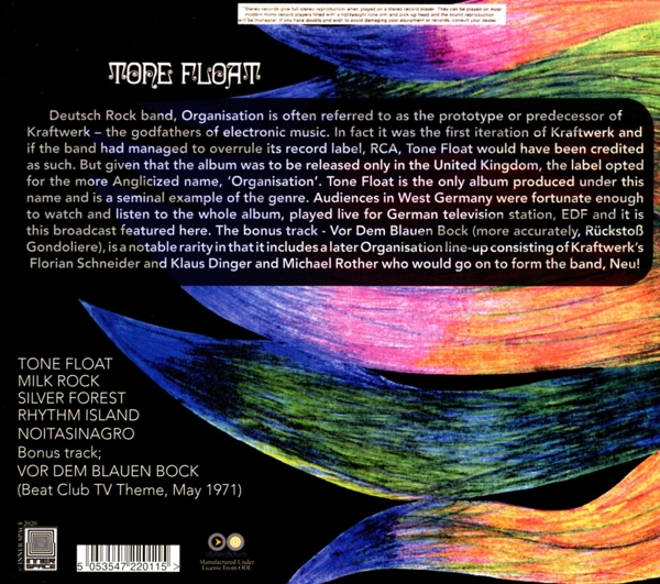 Tone Float (Digipak+ Bonustrack) 1