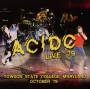 Ac / Dc - Live 79-Towson State College,Maryland October 7