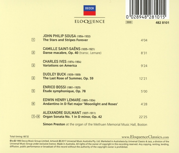 Variations on America-Organ Spectacular 1