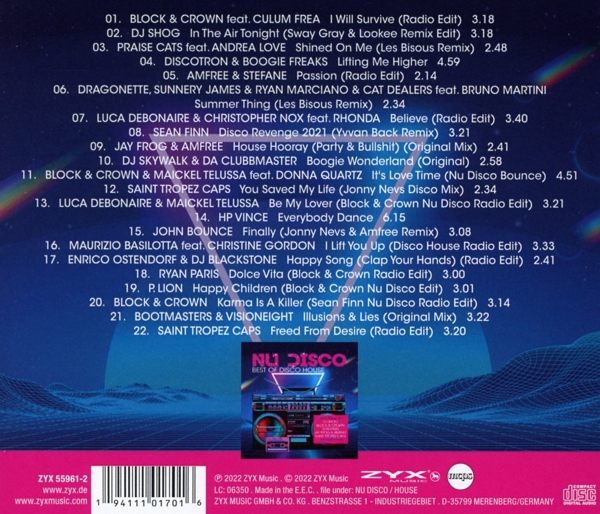 Nu Disco 2022-Best Of Disco House 1