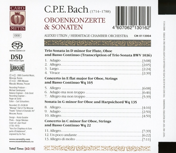 BACH C. P. E. 1