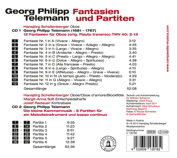 Fantasien/ Partiten 1