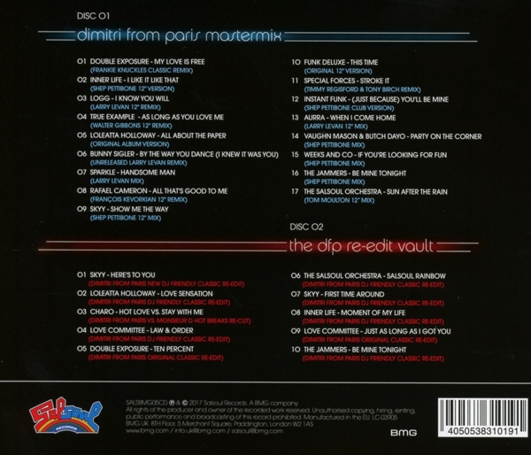 Dimitri from Paris presents Salsoul Mastermix 1