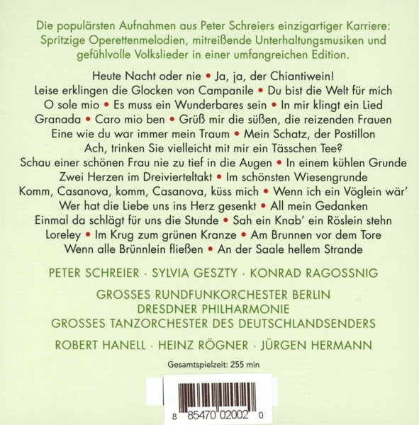 Peter Schreier Singt Die Schnsten Klassikschlager 1