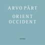 Arvo Prt / Tonu Kaljuste / Src & O - Arvo Prt/Orient&Occident