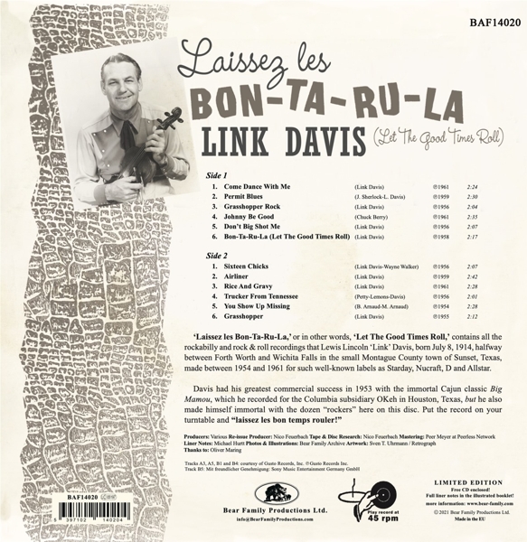 Laissez Les Bon-Ta-Ru-La (Let The Good Times Roll) 1