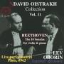 David Oistrach / Lev Oborin - Oistrach Collection Vol.11