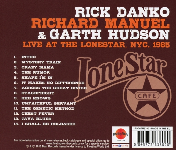 Live At The Lone Star Nyc 1985 1