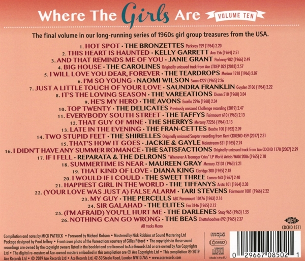 Where The Girls Are Vol.10 1