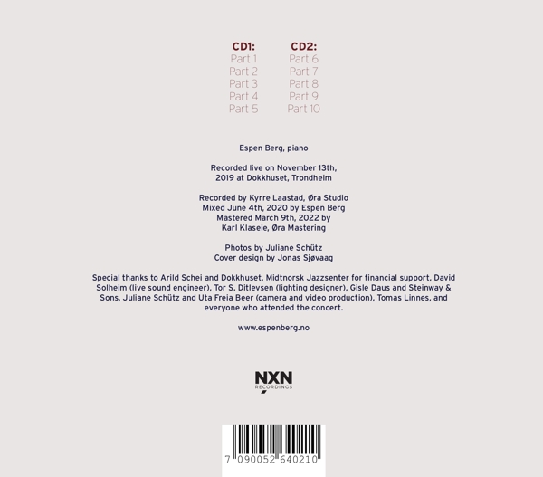 Espen Berg: The Trondheim Concert 1
