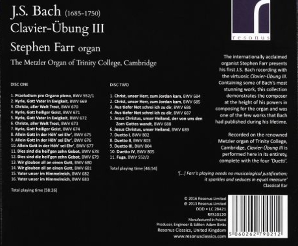 Clavier-Übung III 1