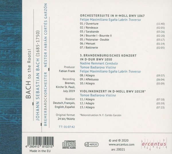 Bach to the Roots! 1