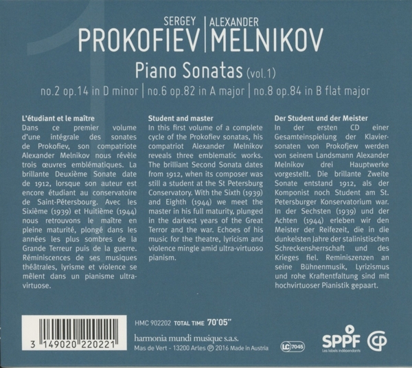Klaviersonaten 2, 6 & 8 Vol.1 1