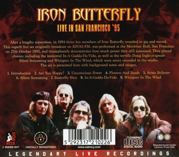 Live In San Francisco \'95 1