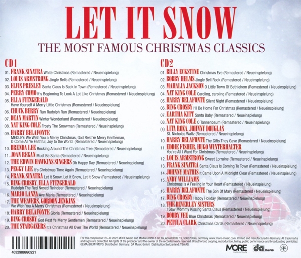 Let It Snow - The Most Famous Christmas Classics 1