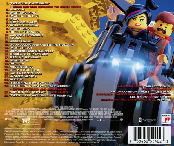 The LEGO Movie/ OST 1