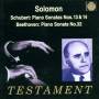 Solomon - Klaviersonaten D 664/D 784/op.111