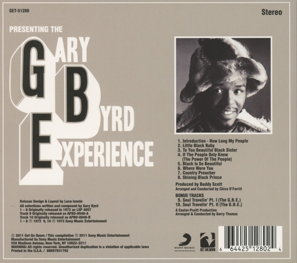 Presenting The Gary Byrd Experience 1