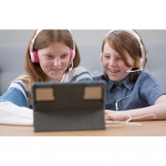 Onanoff - Headphones for kids/Homeschooling/Pink