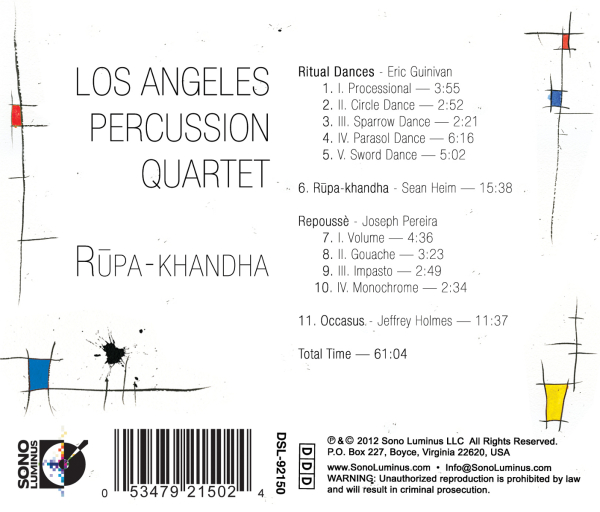 Los Angeles Percussion Quartet 1