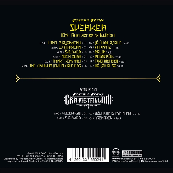Sverker (10th Anniversary Edition inkl. Bonus-CD) 1