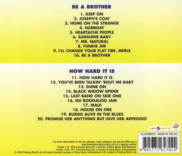 Be A Brother/ How Hard It Is 1