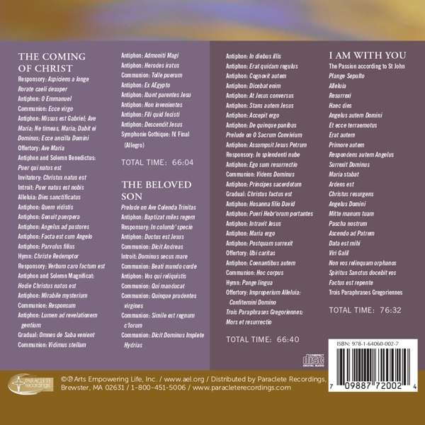 The Life of Christ in Gregorian Chant 1