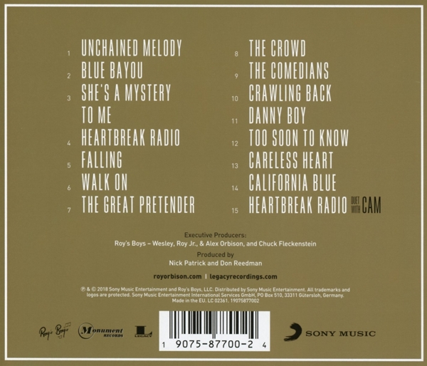 Unchained Melodies: Roy Orbison & The Royal Philha 1