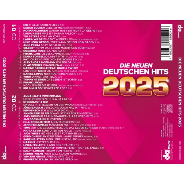 Die neuen deutschen Hits 2025 1