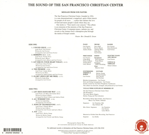 The Sound Of The San Francisco Christian Center 1