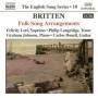 Lott / Langridge / Johnson / Bonell - Volksliedbearbeitungen
